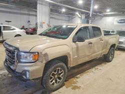GMC Canyon salvage cars for sale: 2022 GMC Canyon AT4