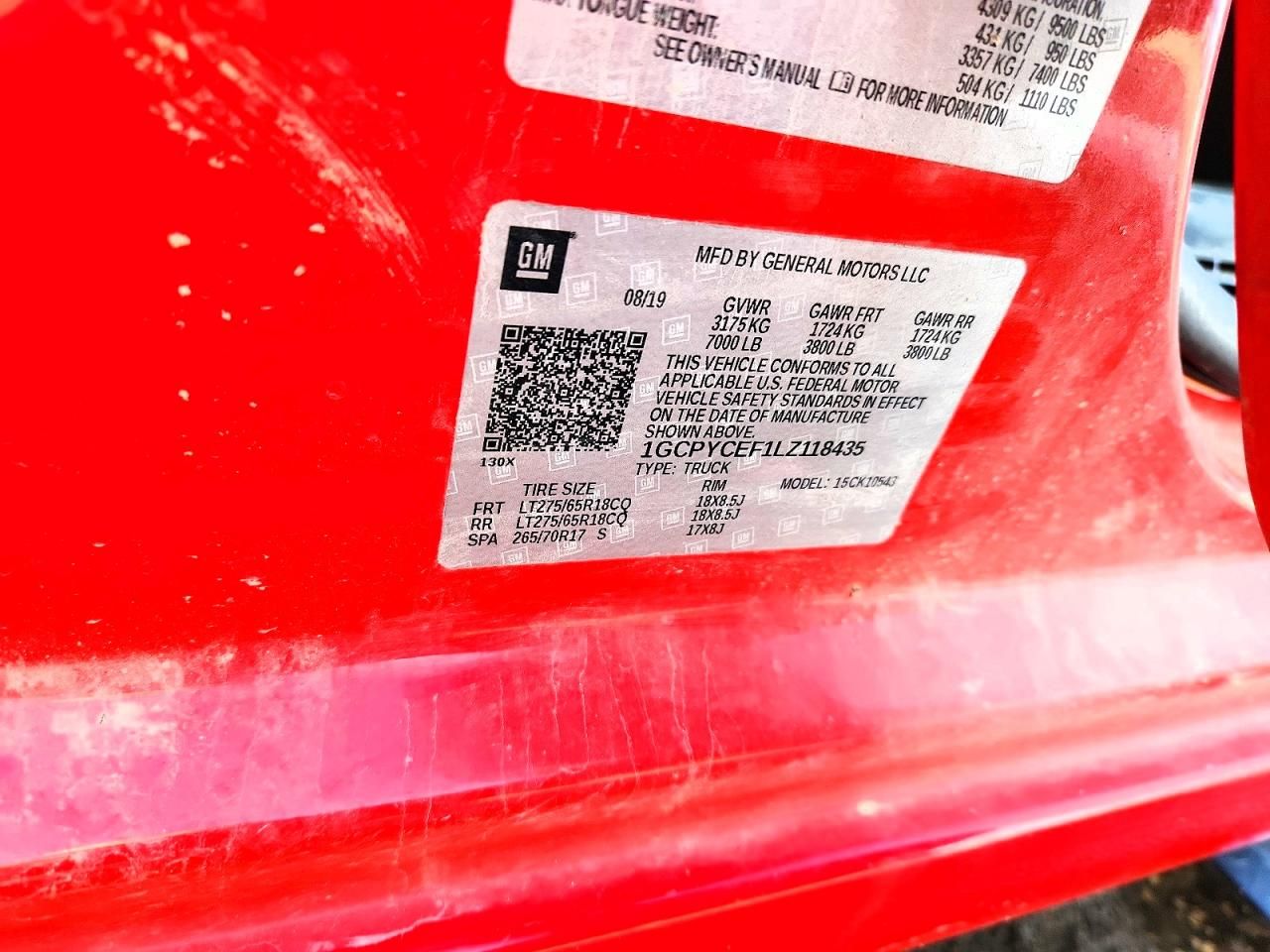 2020 Chevrolet Silverado K1500 Trail Boss Custom