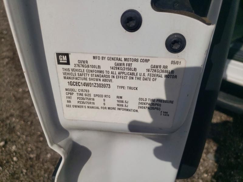 2001 Chevrolet Silverado C1500