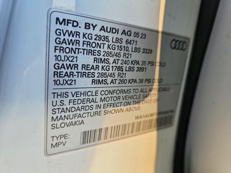 2023 Audi Q8 Premium