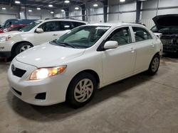 Salvage cars for sale from Copart Ham Lake, MN: 2010 Toyota Corolla Base