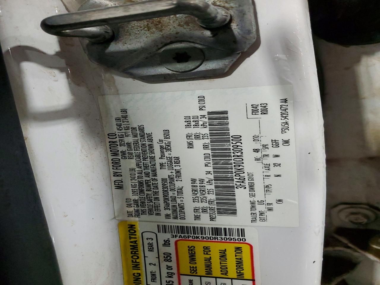 2013 Ford Fusion Titanium