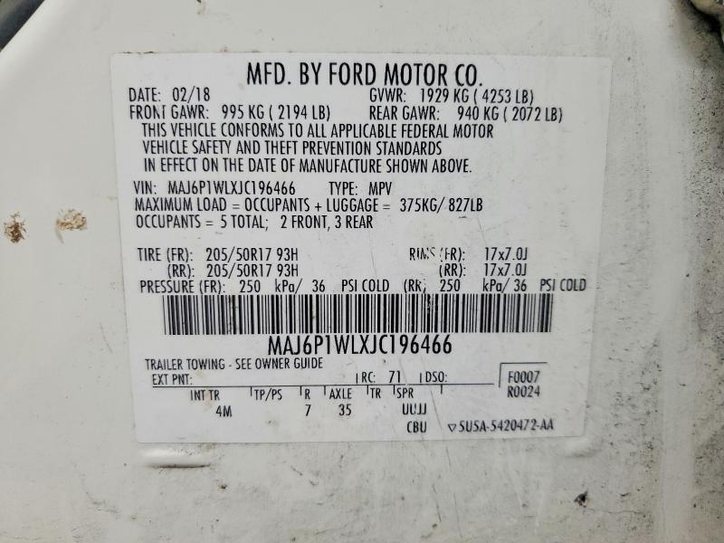 2018 Ford Ecosport Titanium
