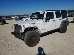 Jeep Wrangler salvage cars for sale: 2016 Jeep Wrangler Unlimited Sport