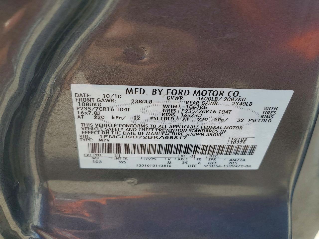 2011 Ford Escape xlt