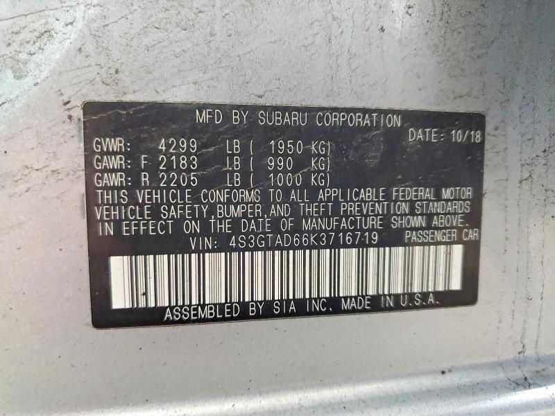 2019 Subaru Impreza Premium