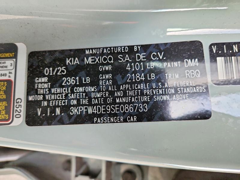 2025 KIA K4 gt Line