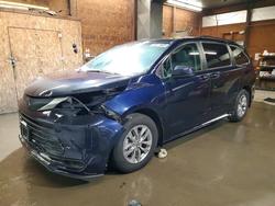 Toyota Sienna le salvage cars for sale: 2022 Toyota Sienna le