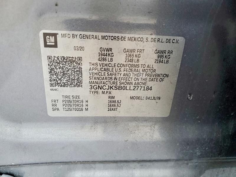 2020 Chevrolet Trax ls