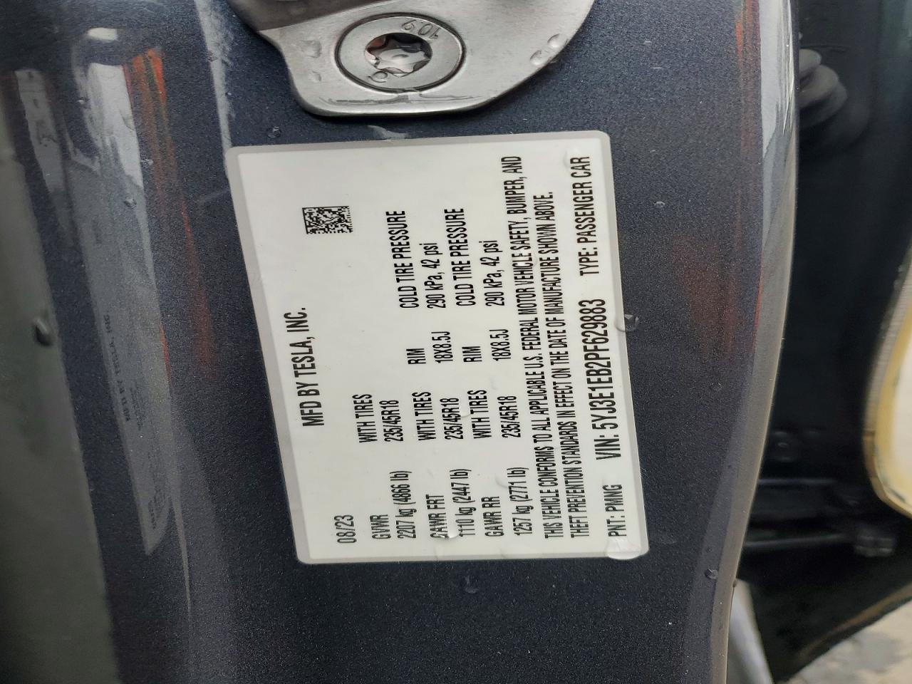 2023 Tesla Model 3
