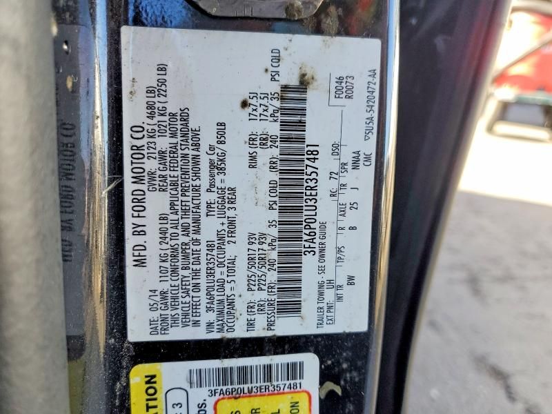 2014 Ford Fusion se Hybrid