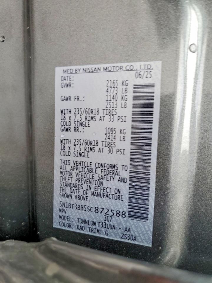 2025 Nissan Rogue sv