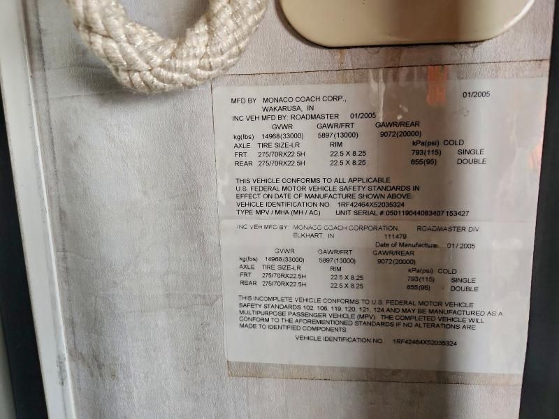 2005 Monon Roadmaster