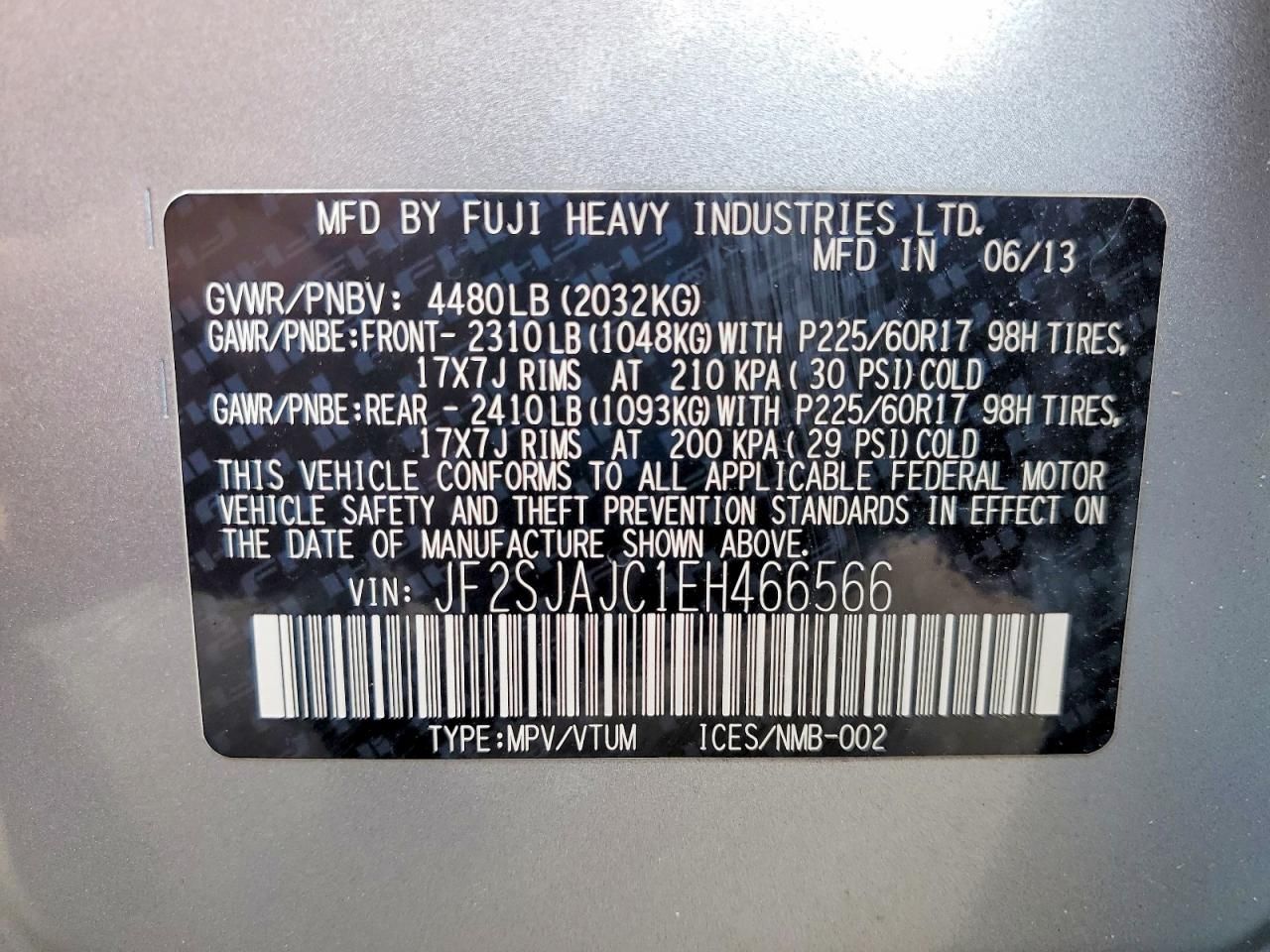 2014 Subaru Forester 2.5i Limited