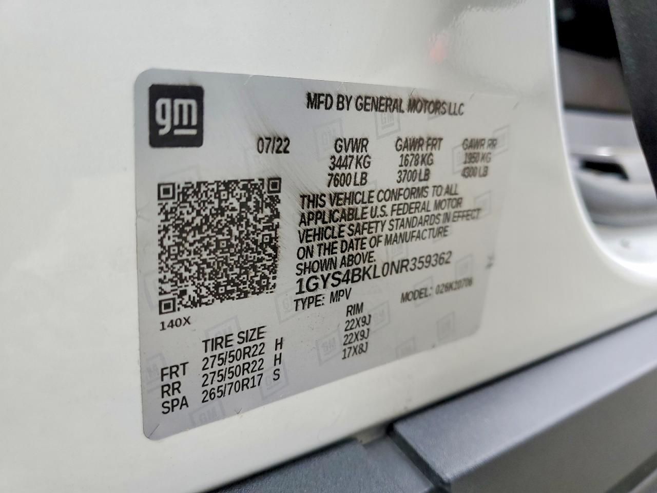 2022 Cadillac Escalade Premium Luxury