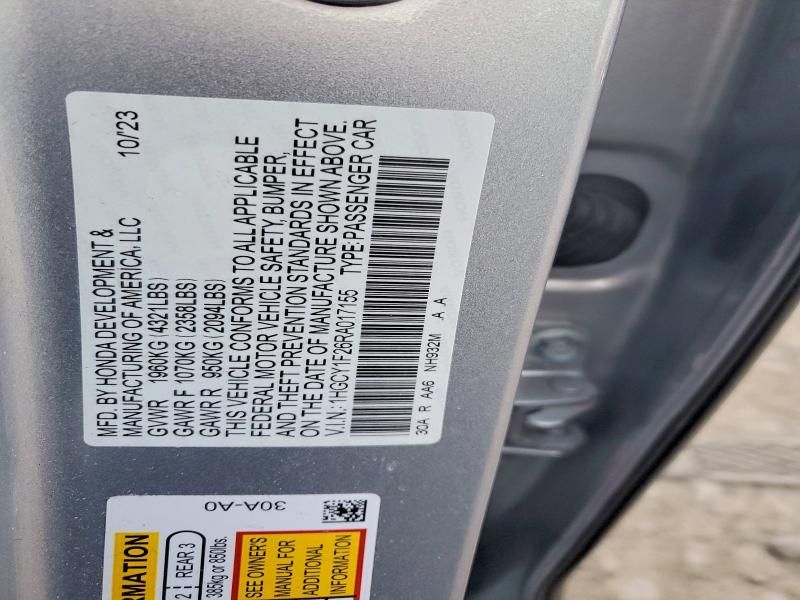 2024 Honda Accord lx