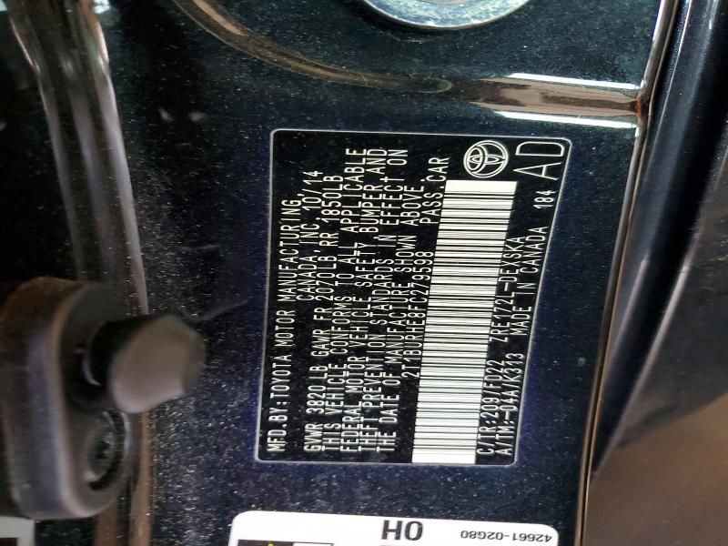 2015 Toyota Corolla l