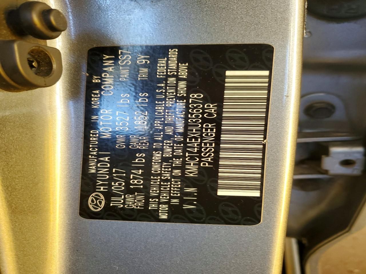 2017 Hyundai Accent Value Edition