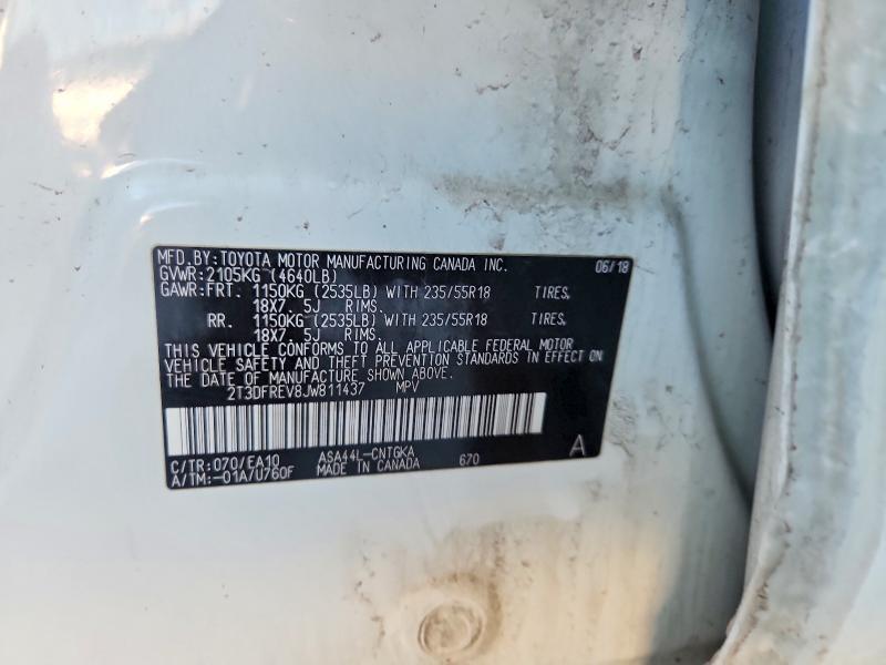 2018 Toyota Rav4 Limited