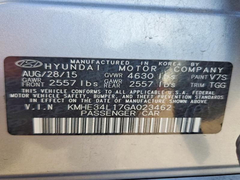 2016 Hyundai Sonata Hybrid