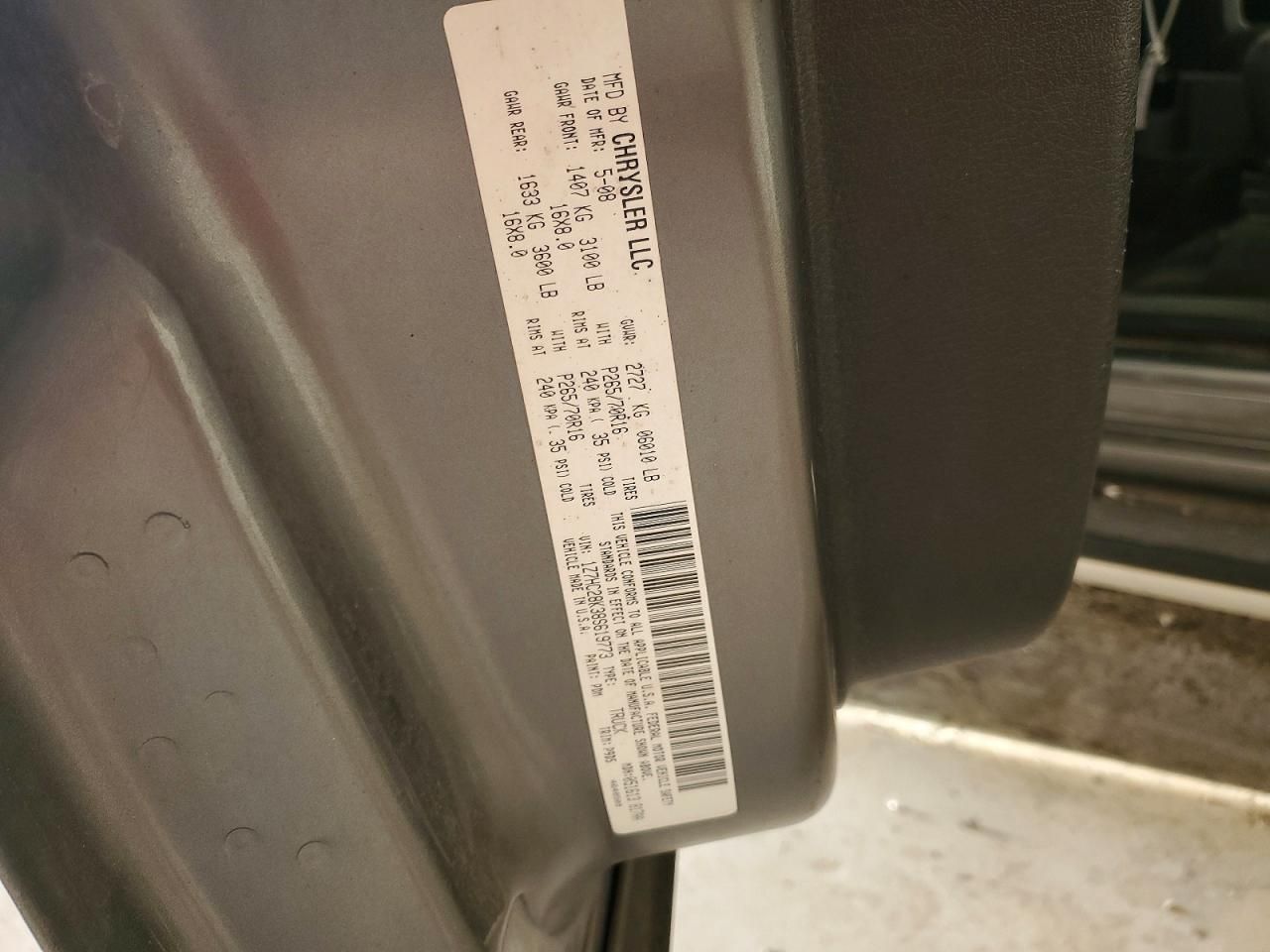 2008 Mitsubishi Raider ls