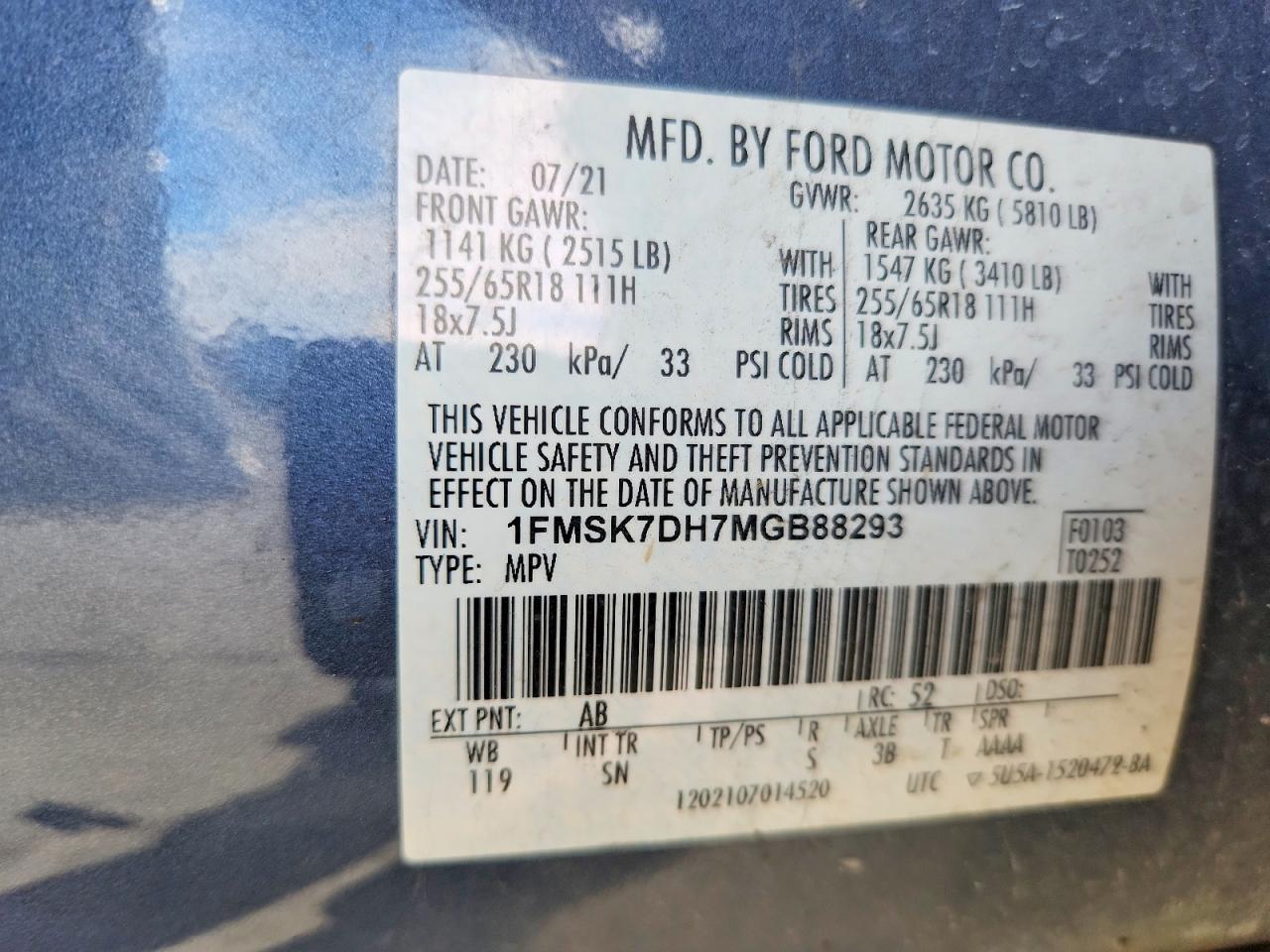 2021 Ford Explorer xlt