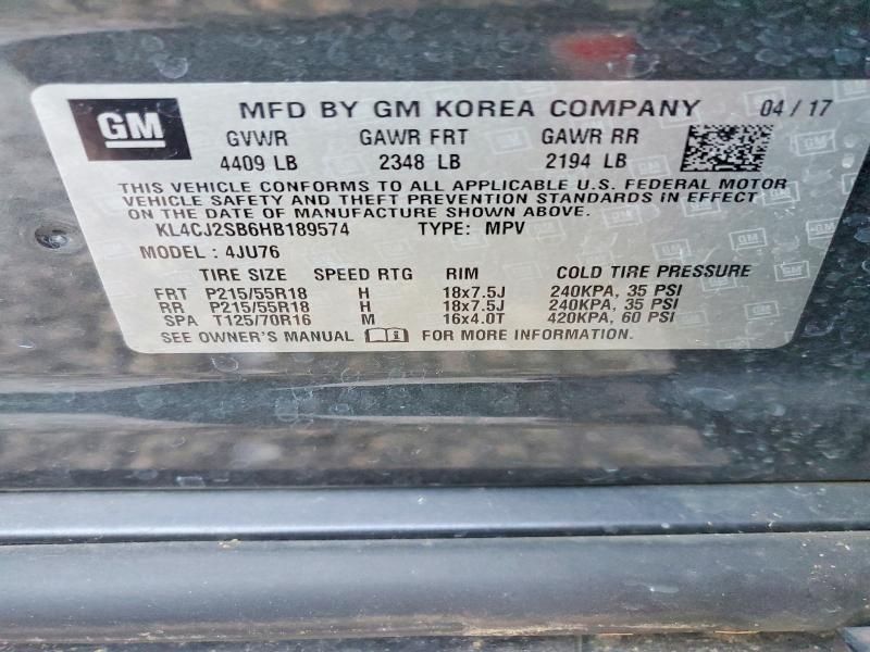 2017 Buick Encore Sport Touring