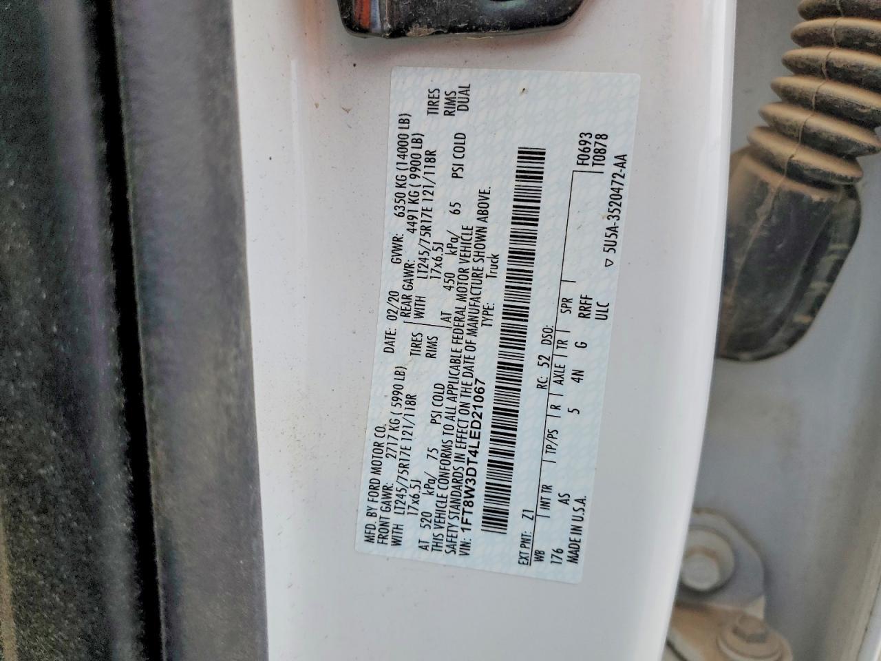 2020 Ford F350 Super Duty