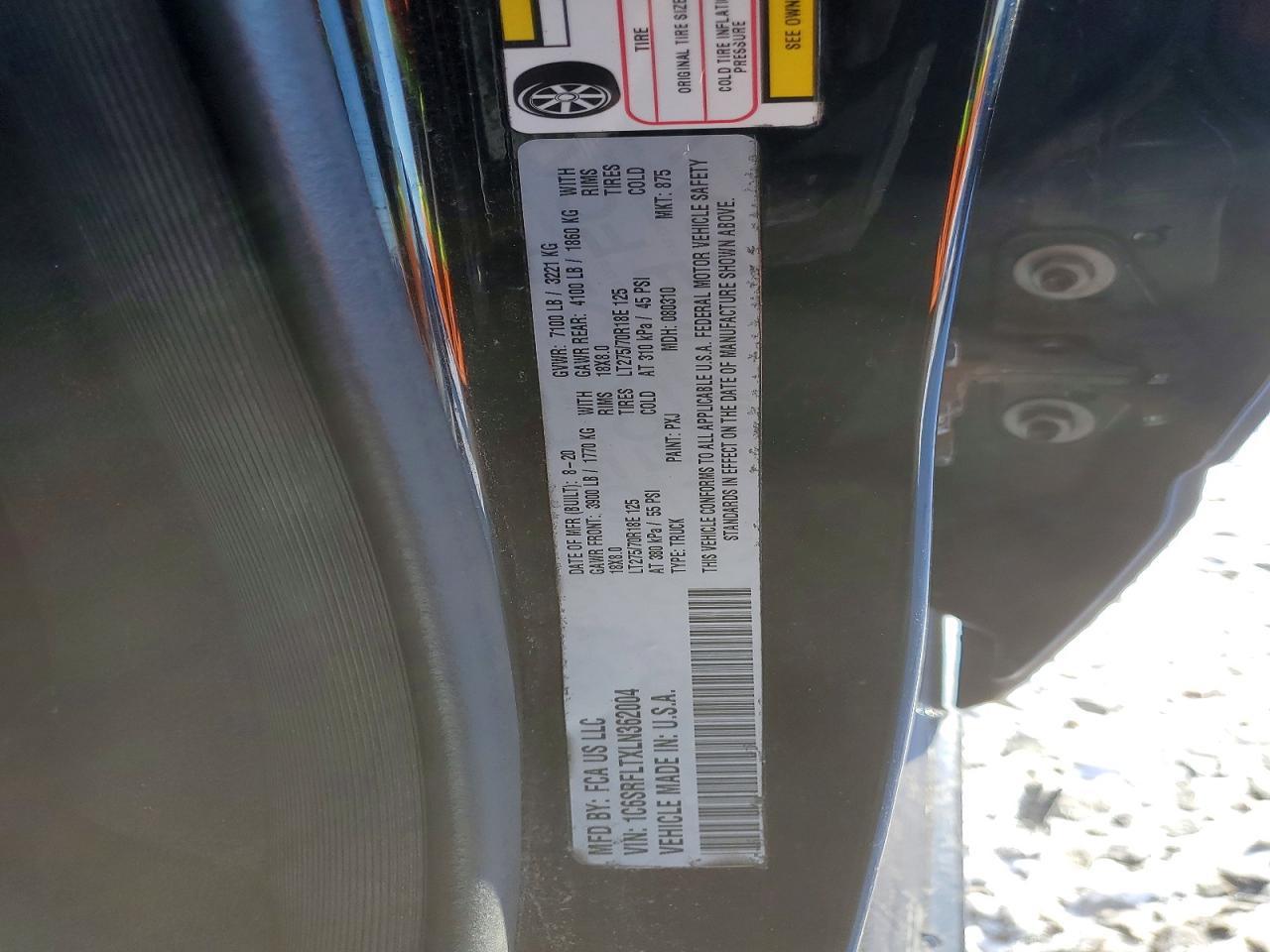 2020 Dodge Ram 1500 Rebel