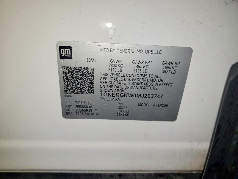 2021 Chevrolet Traverse lt