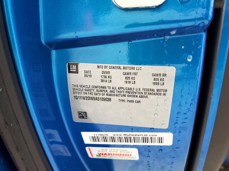 2010 Chevrolet Corvette Grand Sport