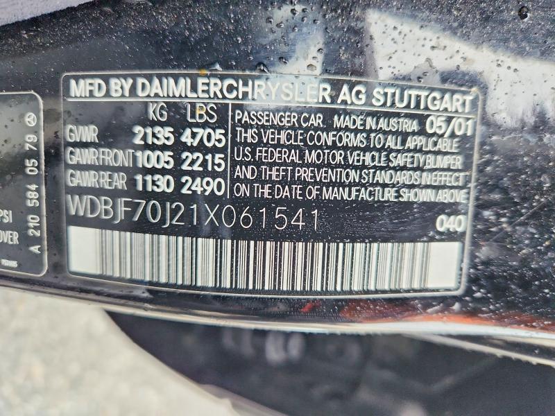 2001 Mercedes-Benz E 430