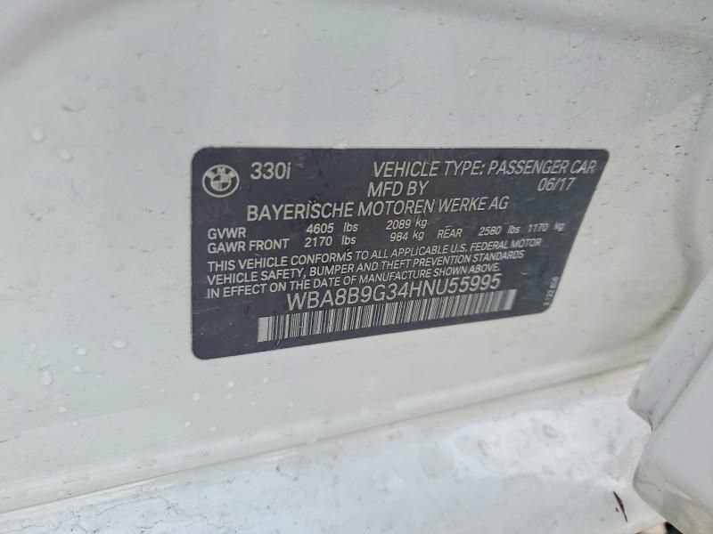 2017 BMW 330 i