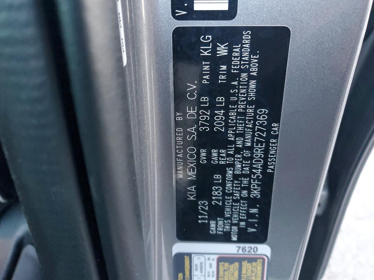 2024 KIA Forte gt Line