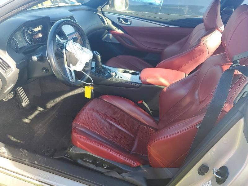 2017 Infiniti Q60 red Sport 400