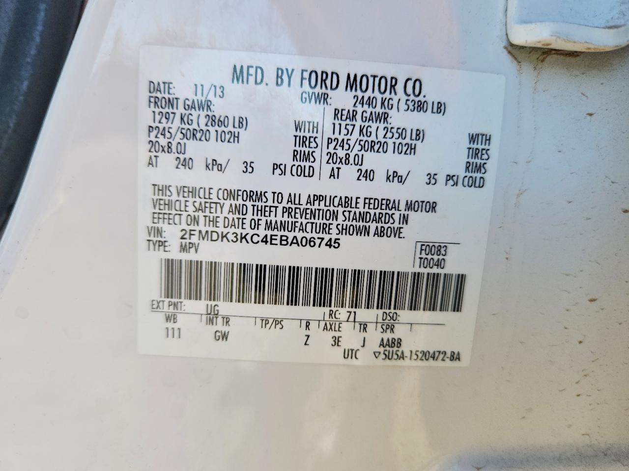 2014 Ford Edge