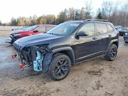 Vehiculos salvage en venta de Copart Cookstown, ON: 2018 Jeep Cherokee Trailhawk