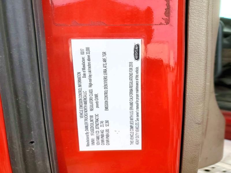 2018 Freightliner Cascadia 125