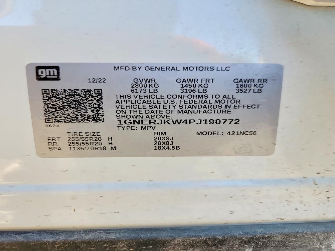 2023 Chevrolet Traverse rs