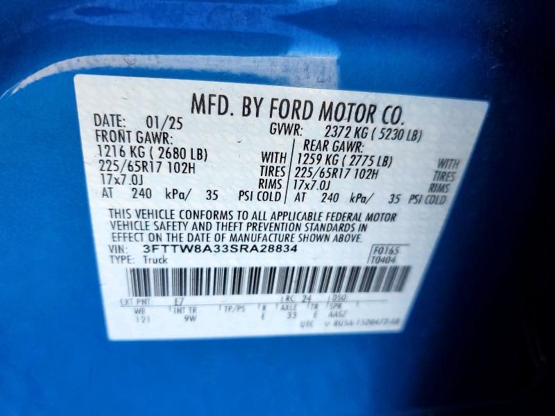 2025 Ford Maverick xl