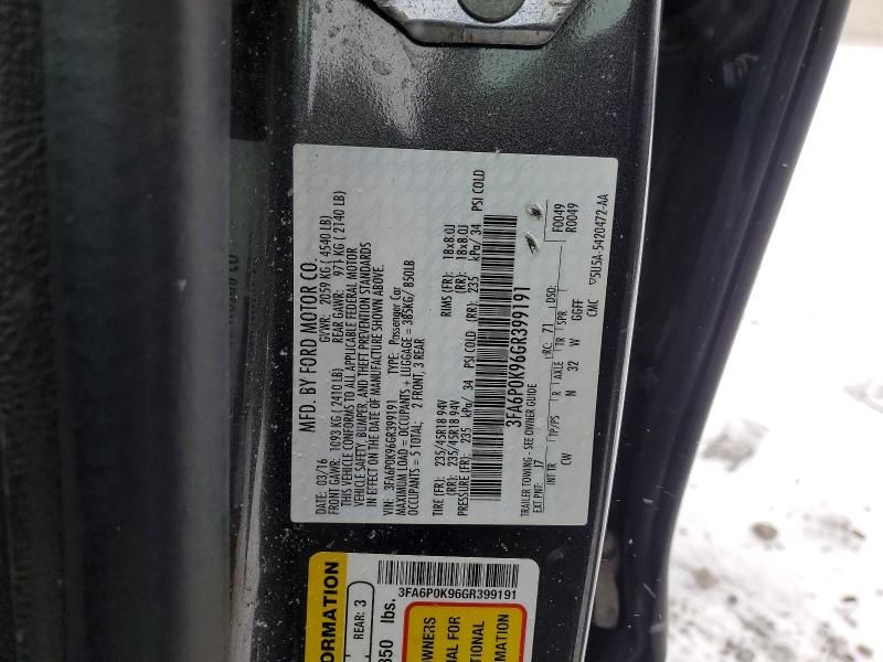 2016 Ford Fusion Titanium