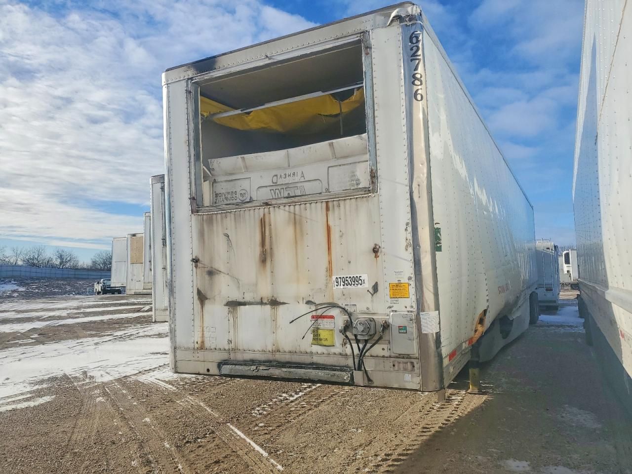 2015 Utility VS2RA Refrigerated Van Trailer