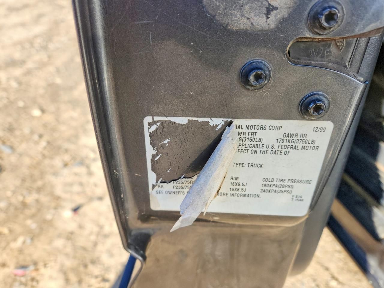 2000 Chevrolet Silverado C1500