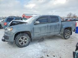 Salvage cars for sale from Copart London, ON: 2020 Chevrolet Colorado Z71