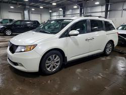 Salvage cars for sale from Copart Ham Lake, MN: 2014 Honda Odyssey exl