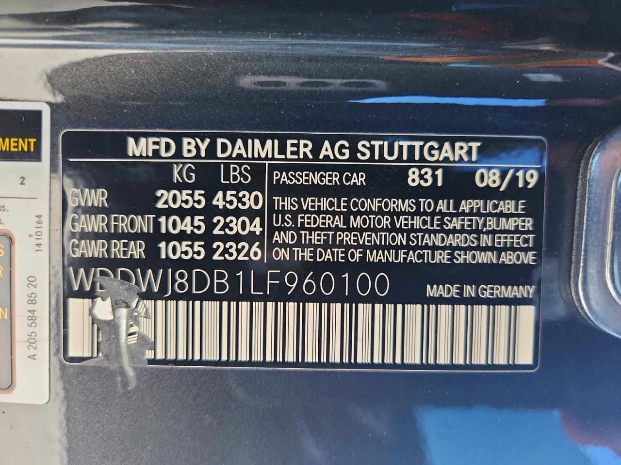 2020 Mercedes-Benz C300