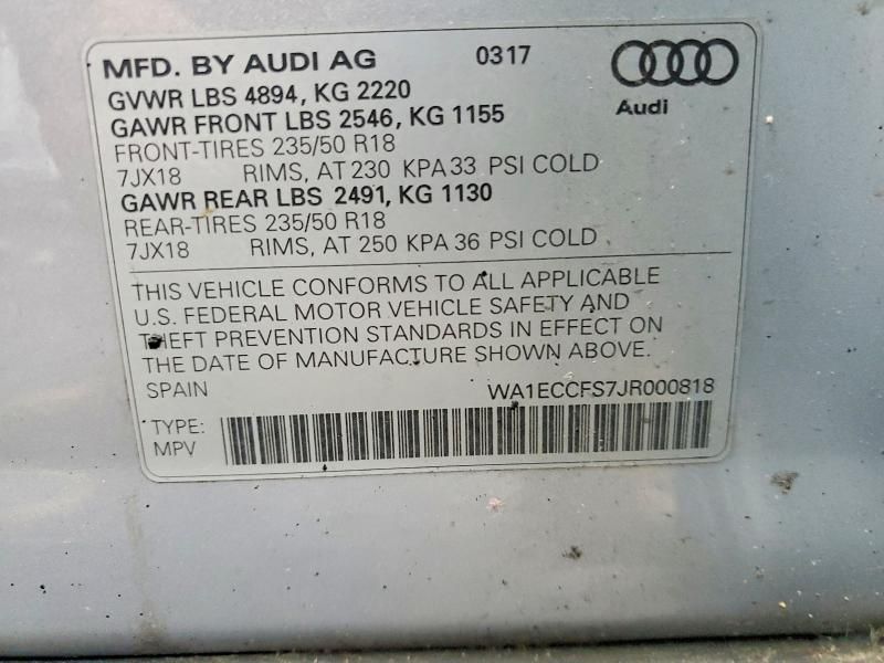 2018 Audi Q3 Premium