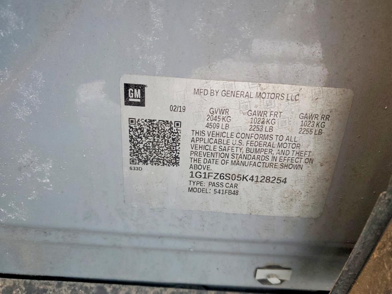 2019 Chevrolet Bolt ev Premier