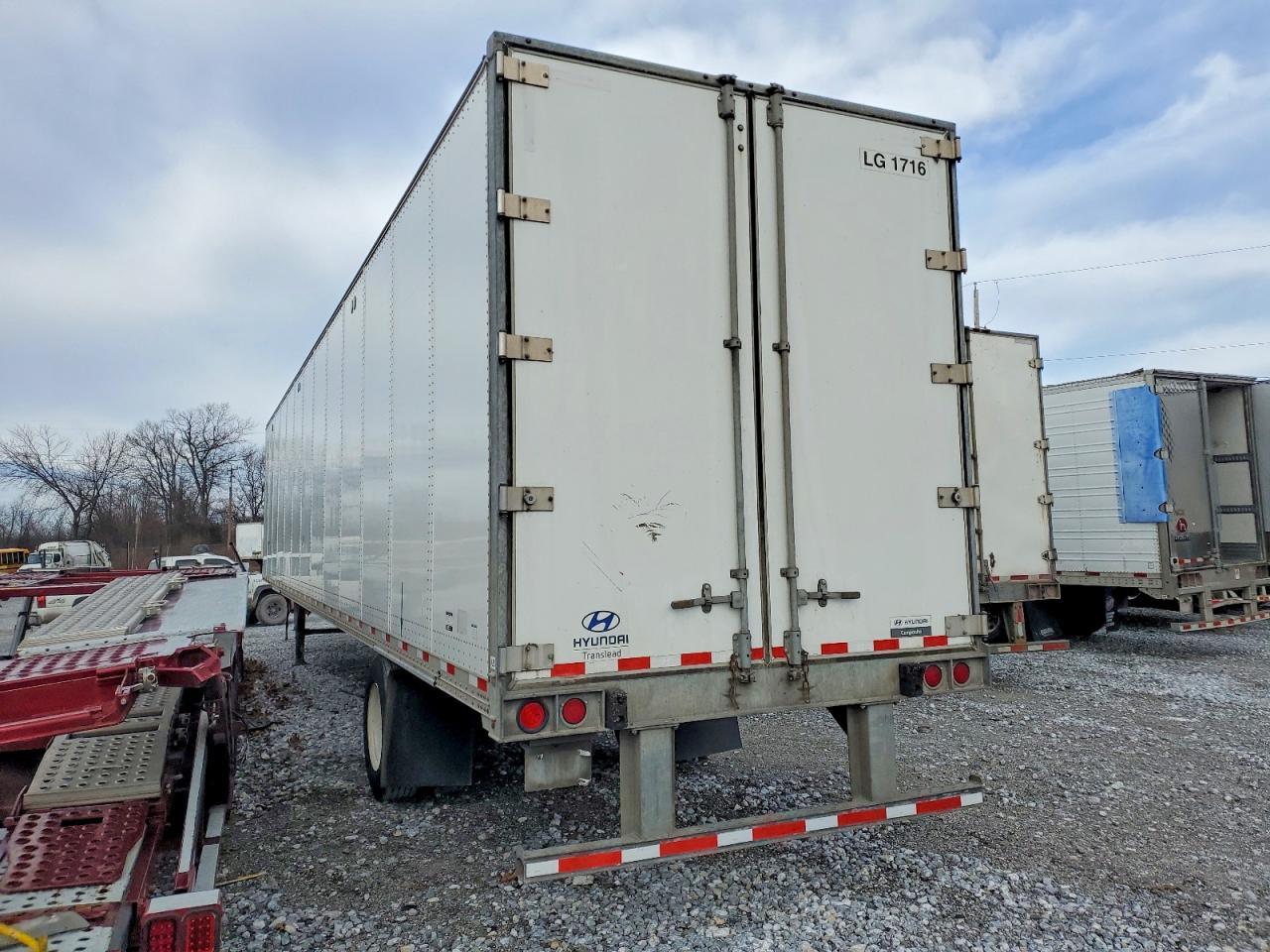 2017 Hyundai Translead VC2530152-AJS DRY Van Trailer