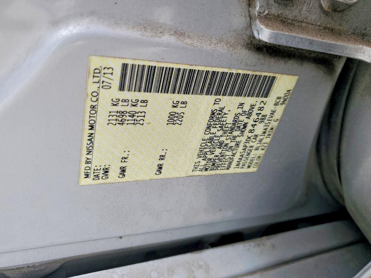 2013 Nissan Maxima s